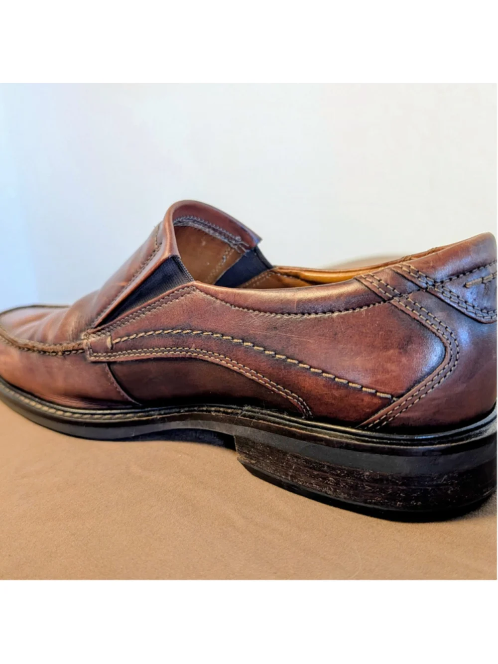 Ecco genuine leather